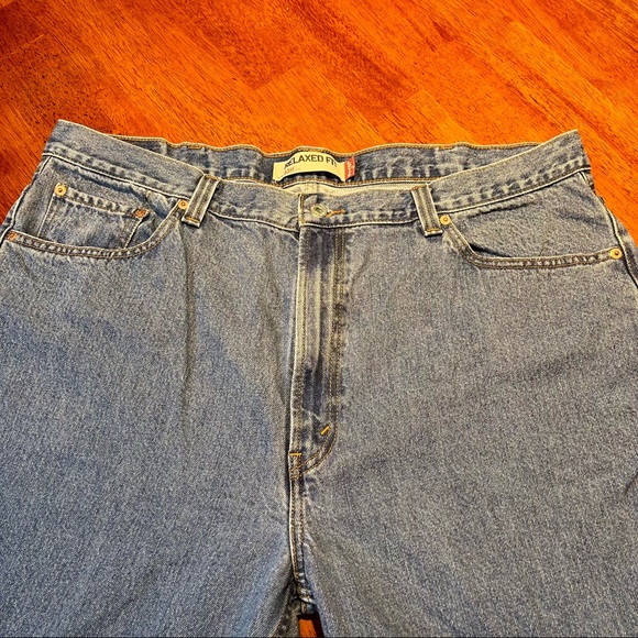 Vintage Levi’s 550 Red Tab Men’s Jeans - Loose Fit Straight Leg 42”x30” - Picture 4 of 9